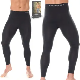 kalesony-welniane-legginsy-termoaktywne-spodnie-brubeck-merino-grafit-xl