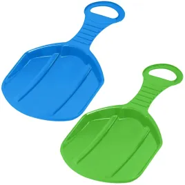 zestaw-2x-jabluszko-slizg-do-zjezdzania-po-sniegu-plastik-zielony-niebieski
