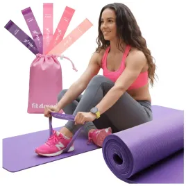 zestaw-do-cwiczen-w-domu-fitness-5-gum-hip-band-gruba-mata-antyposlizgowa