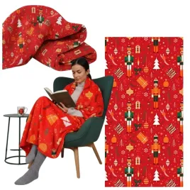 koc-swiateczny-miekki-cieply-gruby-na-lozko-puszysty-czerwony-150x200cm