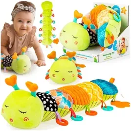 gasienica-tomek-z-miarka-gryzak-materialowy-sensoryczny-szelesci-jolly-baby
