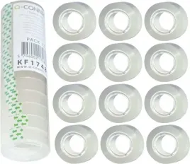 tasma-biurowa-q-connect-klejaca-transparentna-12-mm-x-10-m-12-sztuk