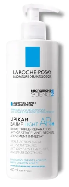 La Roche-Posay Lipikar Ap+ M Baume Light Balsam 3w1 400 ml