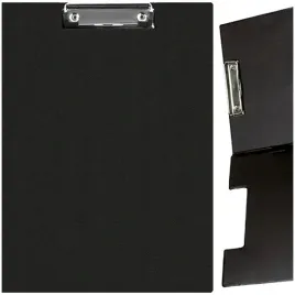 deska-z-klipem-i-okladka-a4-clipboard-podkladka-do-pisania-q-connect-czarna