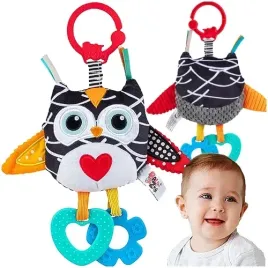 zawieszka-do-wozka-sensoryczna-sowa-nela-dzwoneczek-gryzak-balibazoo