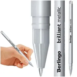 dlugopis-zelowy-ze-skuwka-0-8mm-brilliant-metallic-srebrny-berlingo