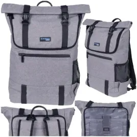 plecak-na-laptopa-tablet-donau-travel-london-18l-szary-nieprzemakalny