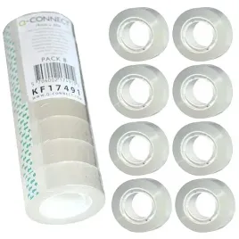 tasma-biurowa-q-connect-klejaca-18-mm-x-30-metrow-8-sztuk