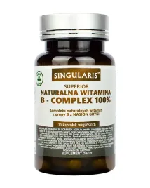 naturalna-witamina-b-complex-100percent-szerokie-spektrum-singularis-30-kapsulek