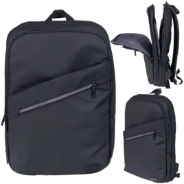 plecak-na-laptopa-tablet-donau-travel-madrid-14l-czarny-nieprzemakalny