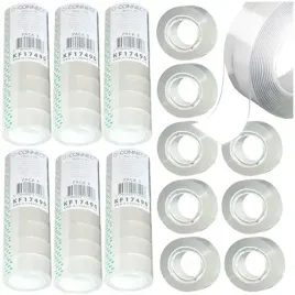 tasma-klejaca-przezroczysta-biurowa-q-connect-18mm-x-20m-48-szt-6-op