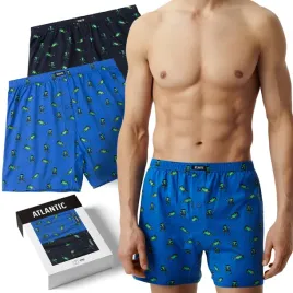 atlantic-2mbh-006-luzne-bokserki-meskie-szorty-100percent-bawelna-2-pak-xxl