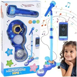 zestaw-karaoke-dla-dzieci-mikrofon-stojacy-na-statywie-mp3-niebieski