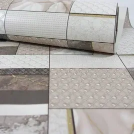 tapeta-kafelki-patchworkowe-bezowe-ze-zlotem-winyl