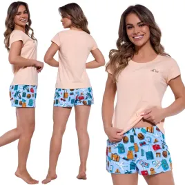cornette-628-300-letnia-pizama-damska-100percent-bawelna-bluzka-szorty-xl