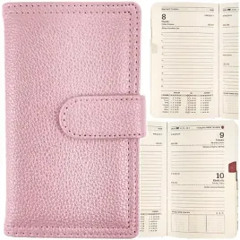 kalendarz-ksiazkowy-b6-2026-rok-zapiecie-planer-terminarz-hologram-pudrowy