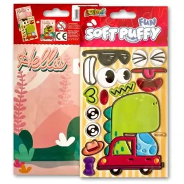penmate-kolori-naklejki-puffy-fun-with-dino-wypukle-3d-miekkie-dla-dzieci