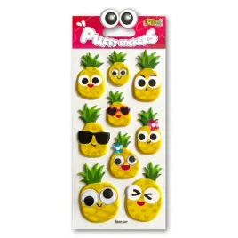 penmate-kolori-naklejki-puffy-pineapples-eyes-miekkie-wyukle-ananasy-3d