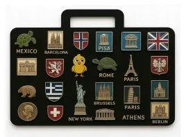 tablica-na-magnesy-pamiatki-z-podrozy-metalowa-walizka-magnetyczna-54x80