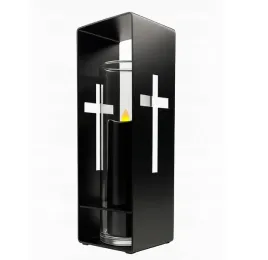 znicz-led-czarny-stalowy-ze-stali-lampion-z-krzyzem-duzy-31cm-nowoczesny