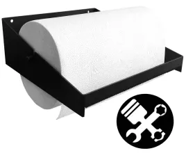 uchwyt-scienny-wieszak-na-duzy-recznik-papierowy-czysciwo-solidny-czarny