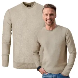 elegancki-sweter-meski-bezowy-klasyczny-bawelniany-ignacio-2xl-pako-jeans