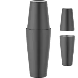 shaker-bostonski-2-czesciowy-do-drinkow-koktajli-tin-on-tin-0-8-l-czarny