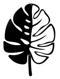 tablica-magnetyczna-notatki-zapiski-metalowa-scienna-lisc-monstera-planner