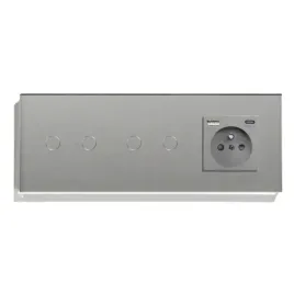 wlacznik-dotykowy-poczworny-2-2-gniazdko-usb-c-qc-20w-quick-charge-szklo