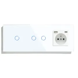 wlacznik-dotykowy-potrojny-szklany-1-2-gniazdko-usb-c-qc-20w-quick-charge