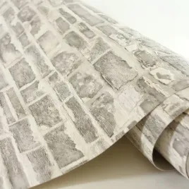 tapeta-drobny-kamien-lupany-szary-przestrzenny-winylowa-do-mycia