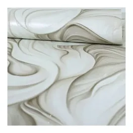 tapeta-efektowne-fale-3d-brazowe-biale-zlote-zmywalna-winylowa-do-mycia