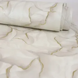 tapeta-jak-gnieciony-material-3d-bezowa-zloty-brokat-winylowa-do-mycia