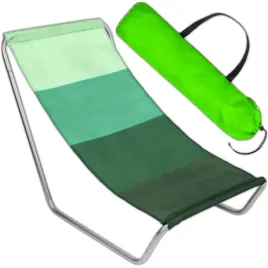 lezak-skladany-plazowy-fotel-ogrodowy-turystyczny-zielony-z-pokrowcem-lekki