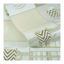 tapeta-kuchenna-nowoczesna-kafelki-filizanki-zlota-fuga-winylowa-zmywalna