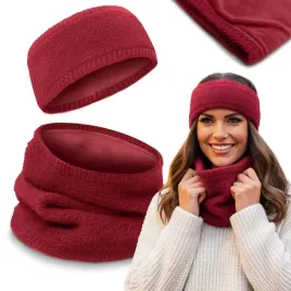 dwustronny-komplet-damski-opaska-i-komin-zestaw-zimowy-z-polarem-bordowy