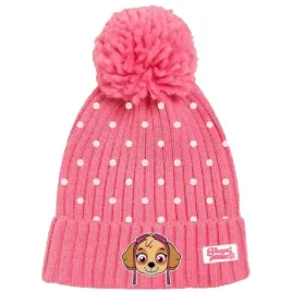 czapka-zimowa-dla-dziewczynki-psi-patrol-rozowa