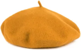 beret-damski-welniany-classic-klasyczny-francuski-antenka-musztardowy