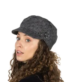 kaszkiet-damski-dwa-guziki-grafitowy-welnauniwersalny-stylowy-elegancki