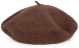 beret-damski-welniany-classic-klasyczny-francuski-antenka-brazowy
