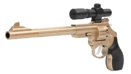 pistolet-na-kapiszony-splonke-rewolwer-dluga-lufa-celownik-miedziany-zloty