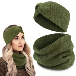 komplet-damski-opaska-i-komin-cieply-zestaw-zimowy-premium-zielony