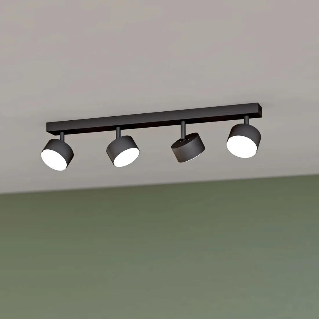 lampa-sufitowa-szyna-4x-gx53-spot-reflektor-oprawa-ruchoma-czarna-60cm-stan-nowy