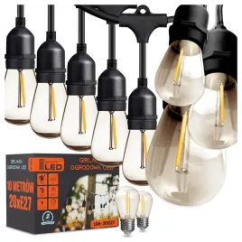 girlanda-ogrodowa-swietlna-10m-22x-zarowka-led-e27-przewod-wodoszczelna