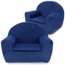 fotel-dla-dziecka-fotelik-pluszowy-pufa-granatowy-w-kropki-minky-bobas