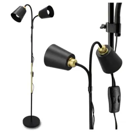 lampa-podlogowa-stojaca-led-2xe27-regulowana-lampka-do-czytania-czarna