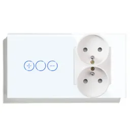 wlacznik-sciemniacz-swiatla-dotykowy-szklany-wifi-z-gniazdkiem-podwojnym