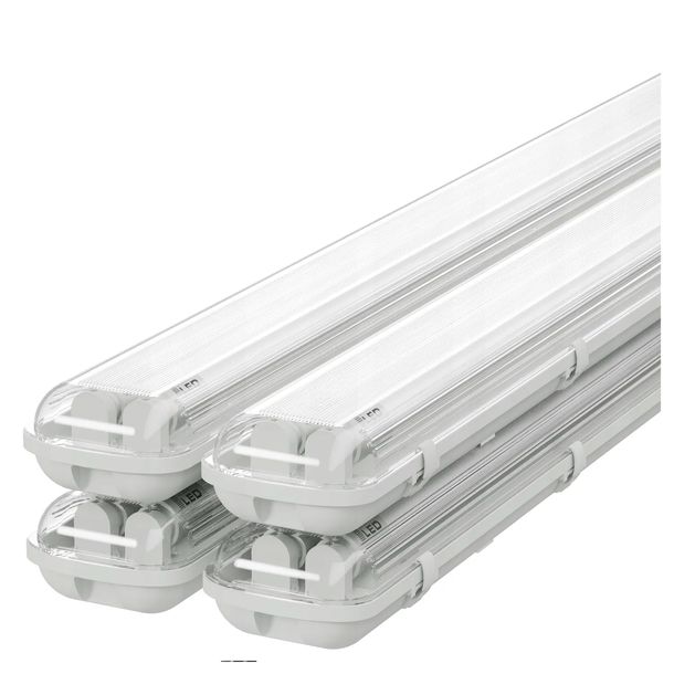4x Oprawa Hermetyczna lampa LED do garażu 120cm oprawa natynkowa warsztat