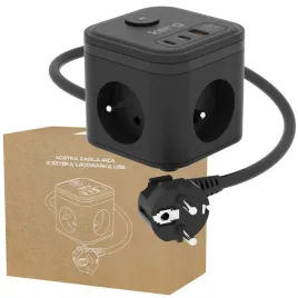 kostka-listwa-zasilajaca-rozdzielacz-zlodziejka-3-gniazdowa-usb-kerg-15m