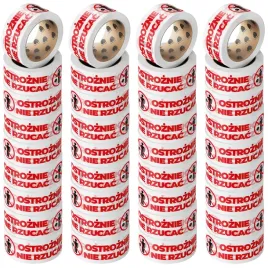 tasma-pakowa-klejaca-ostroznie-nie-rzucac-biala-48-100y-91m-do-pakowania